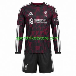 Liverpool Kinderset Ausweich trikot 2026-2027 Langarm