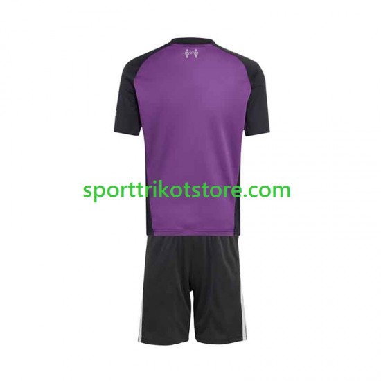 Liverpool Kinderset Auswärts trikot 2026-2027 Kurzarm Torwart