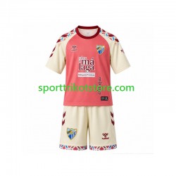 Málaga CF Kinderset Auswärts trikot 2026-2027 Kurzarm