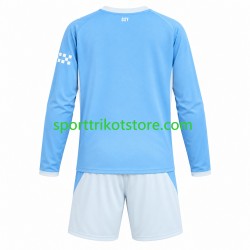 Manchester City Kinderset Heim trikot 2026-2027 Langarm
