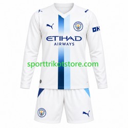 Manchester City Kinderset Ausweich trikot 2026-2027 Langarm