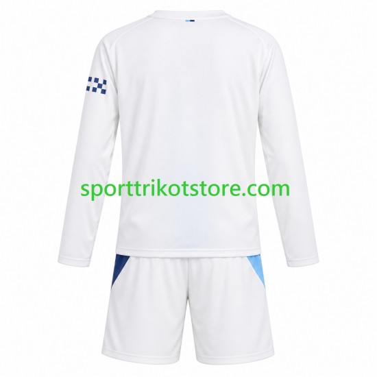 Manchester City Kinderset Ausweich trikot 2026-2027 Langarm