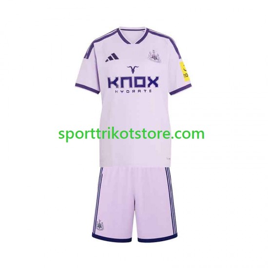 Newcastle United Kinderset Ausweich trikot 2026-2027 Kurzarm