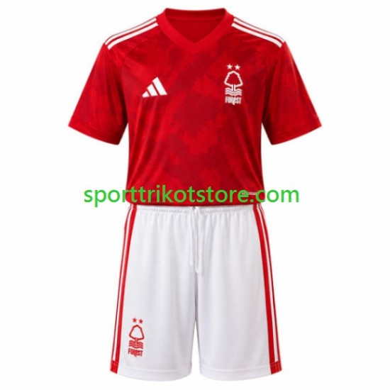 Nottingham Forest Kinderset Heim trikot 2026-2027 Kurzarm