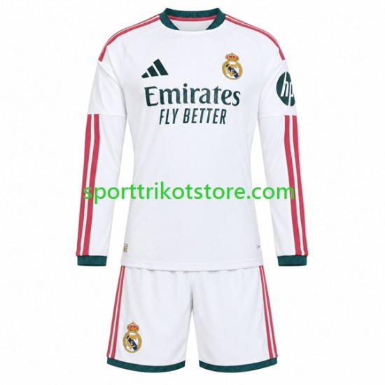 Real Madrid Kinderset Heim trikot 2026-2027 Langarm