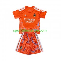 Real Madrid Kinderset Heim trikot 2026-2027 Kurzarm Torwart