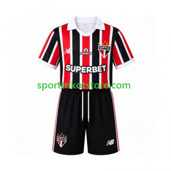 Sao Paulo Kinderset Auswärts trikot 2026-2027 Kurzarm