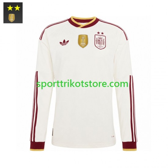 Spanien Herren Auswärts trikot 2026-2027 Langarm