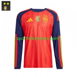 Spanien Herren Heim trikot 2026-2027 Langarm
