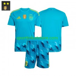 Spanien Kinderset Heim trikot 2026-2027 Kurzarm Torwart