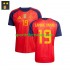 Spanien Herren Heim trikot 2026-2027 Kurzarm Lamine Yamal 19