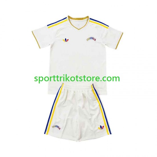 Venezuela Kinderset Auswärts trikot 2026 Kurzarm