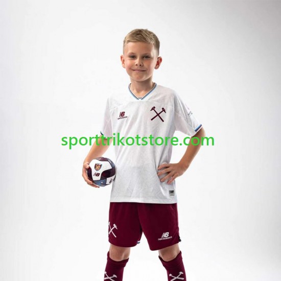 West Ham United Kinderset Auswärts trikot 2026-2027 Kurzarm