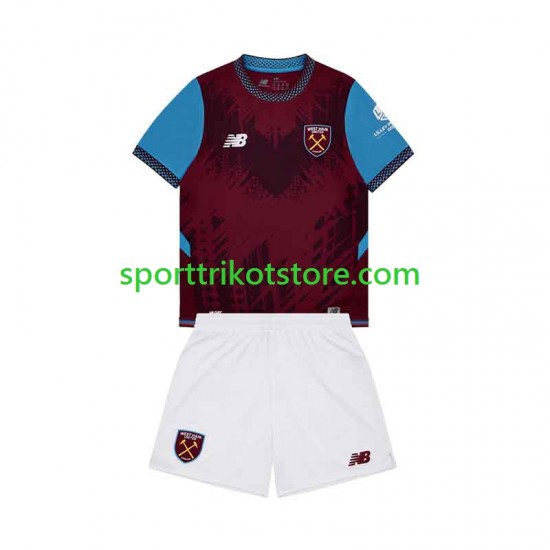 West Ham United Kinderset Heim trikot 2026-2027 Kurzarm