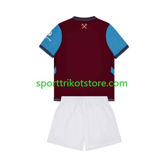 West Ham United Kinderset Heim trikot 2026-2027 Kurzarm