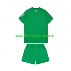 West Ham United Kinderset Heim trikot 2026-2027 Kurzarm Torwart