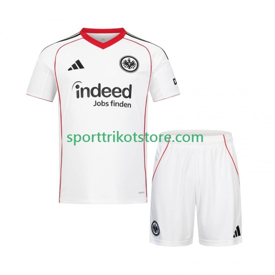 Eintracht Frankfurt Kinderset Auswärts trikot 2025-2026 Kurzarm