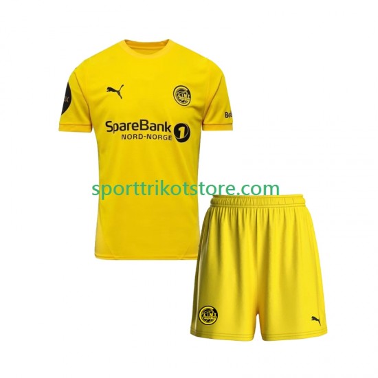 FK Bodø/Glimt Kinderset Heim trikot 2025 Kurzarm