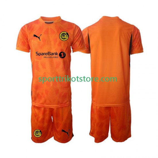 FK Bodø/Glimt Kinderset Auswärts trikot 2025 Kurzarm Torwart