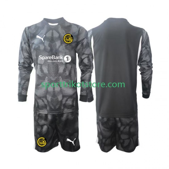 FK Bodø/Glimt Kinderset Heim trikot 2025 Langarm Torwart