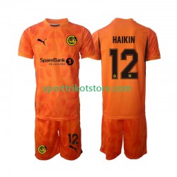 FK Bodø/Glimt  Kinderset Auswärts trikot 2025 Kurzarm Torwart Nikita Haikin 12