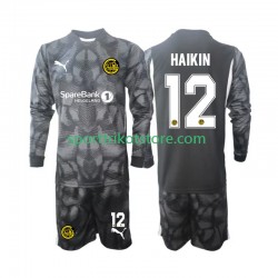 FK Bodø/Glimt  Kinderset Heim trikot 2025 Langarm Torwart Nikita Haikin 12
