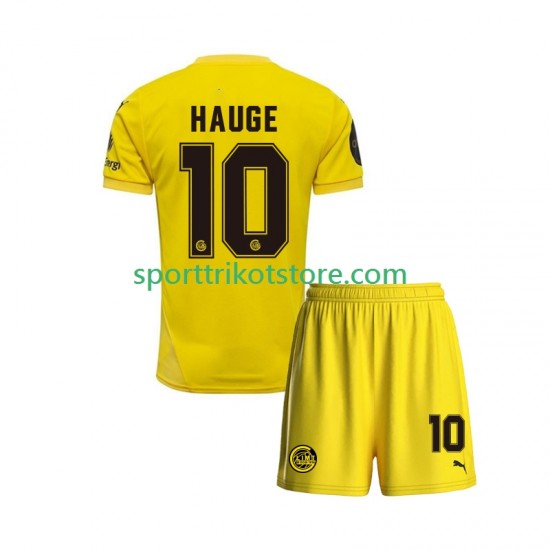 FK Bodø/Glimt Kinderset Heim trikot 2025 Kurzarm Jens Petter Hauge 10