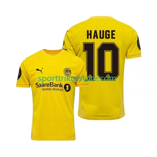 FK Bodø/Glimt Herren Heim trikot 2025 Kurzarm Jens Petter Hauge 10