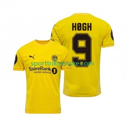 FK Bodø/Glimt Herren Heim trikot 2025 Kurzarm Kasper Hogh 9