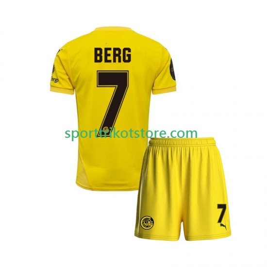 FK Bodø/Glimt Kinderset Heim trikot 2025 Kurzarm Patrick Berg 7