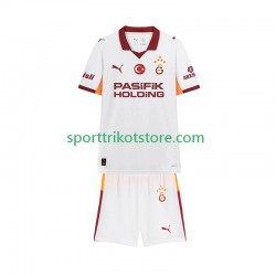 Galatasaray Kinderset Auswärts trikot 2025-2026 Kurzarm