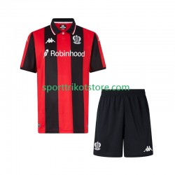 OGC Nizza Kinderset Heim trikot 2025-2026 Kurzarm