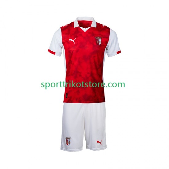 Kinderset Heim trikot 2025-2026 Kurzarm SC Braga