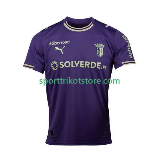 Herren Auswärts trikot 2025-2026 Kurzarm SC Braga