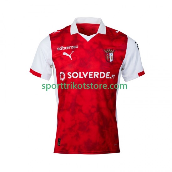 Herren Heim trikot 2025-2026 Kurzarm SC Braga