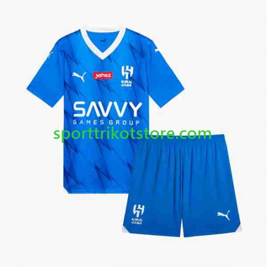 Kinderset Heim trikot 2023-2024 Kurzarm Al-Hilal Kinderset Heim trikot 2023-2024 Kurzarm Al-Hilal