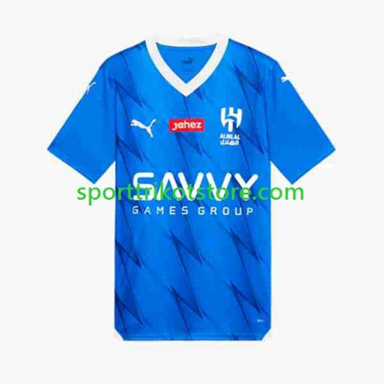Herren Heim trikot 2023-2024 Kurzarm Al-Hilal Herren Heim trikot 2023-2024 Kurzarm Al-Hilal