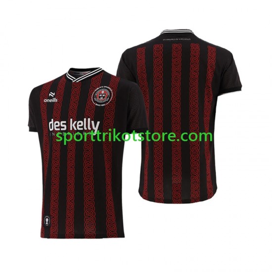 Herren Heim trikot 2024 Kurzarm Bohemian