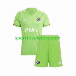 Dinamo Zagreb Kinderset Heim trikot 2023-2024 Kurzarm Torwart