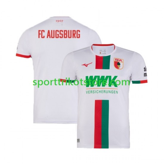 Herren Heim trikot 2023-2024 Kurzarm FC Augsburg Herren Heim trikot 2023-2024 Kurzarm FC Augsburg