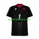 Herren Schwarz Auswärts trikot Euro 2024 Kurzarm Georgia Kvaratskhelia 7