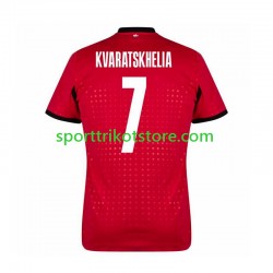Herren Ausweich trikot Euro 2024 Kurzarm Georgia Kvaratskhelia 7