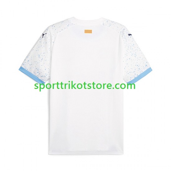 Herren Auswärts trikot 2023-2024 Kurzarm Girona