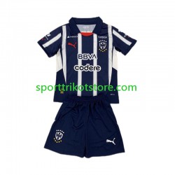 Kinderset Heim trikot 2024-2025 Kurzarm Monterrey