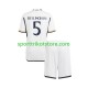 Real Madrid Kinderset Heim trikot 2023-2024 Kurzarm Jude Bellingham 5