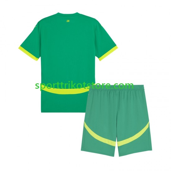 Senegal Kinderset Auswärts trikot 2025 Kurzarm