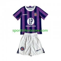 Kinderset Auswärts trikot 2023-2024 Kurzarm Toulouse