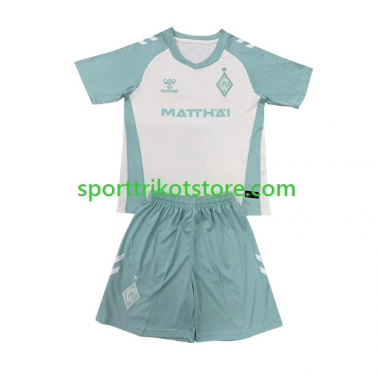 Werder Bremen Kinderset Auswärts trikot 2024-2025 Kurzarm Werder Bremen Kinderset Auswärts trikot 2024-2025 Kurzarm