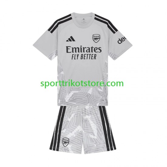 Arsenal Kinderset Heim trikot 2027-2028 Kurzarm Torwart