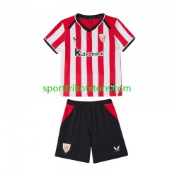 Athletic Bilbao Kinderset Heim trikot 2027-2028 Kurzarm